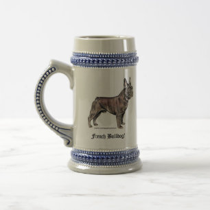 Jarra De Cerveza ¡Bulldog francés!