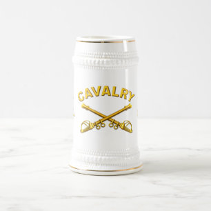 Jarra De Cerveza Caballería CAV 