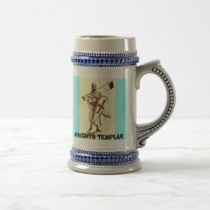JARRA DE CERVEZA CABALLEROS TEMPLAR
