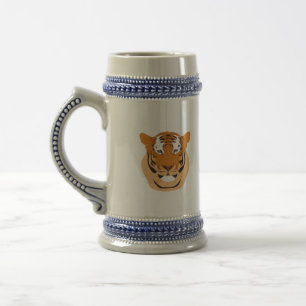 Jarra De Cerveza Cabeza de tigre