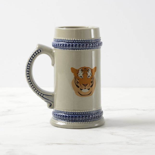 Jarra De Cerveza Cabeza de tigre (Izquierda)