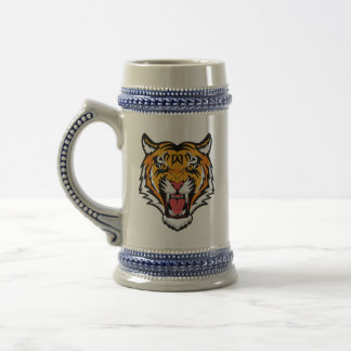 Jarra De Cerveza Cabeza de tigre ruidosa-25818