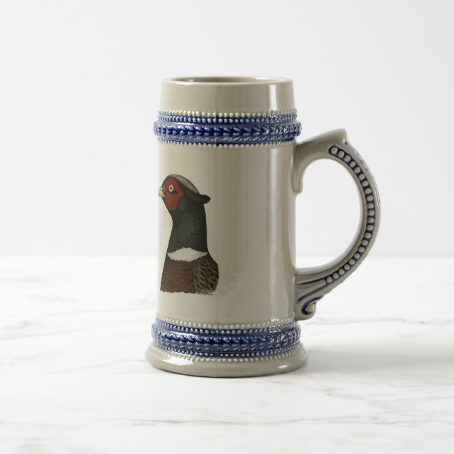 Jarra De Cerveza Cabeza del faisán de Ringneck (Derecha)