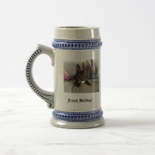 Jarra De Cerveza Cachorro de Bulldog francés