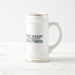 Jarra De Cerveza Cada viejo Fart era una vez apenas un pequeño