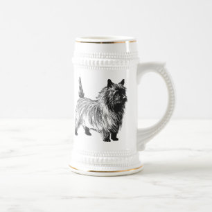 Jarra De Cerveza cairn terrier