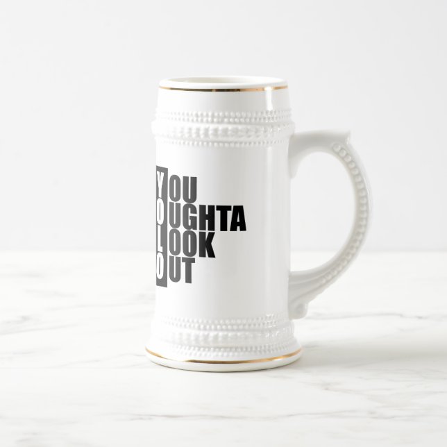 Jarra De Cerveza Caja de la vertical de YOLO (Derecha)