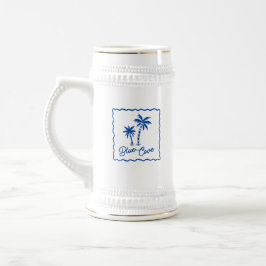 Jarra De Cerveza Cala Azul