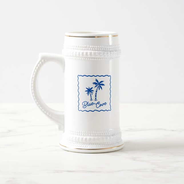 Jarra De Cerveza Cala Azul (Izquierda)