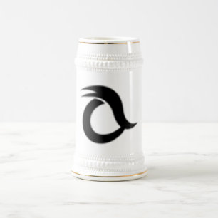 Jarra De Cerveza Cáliz del omnívoro del poder