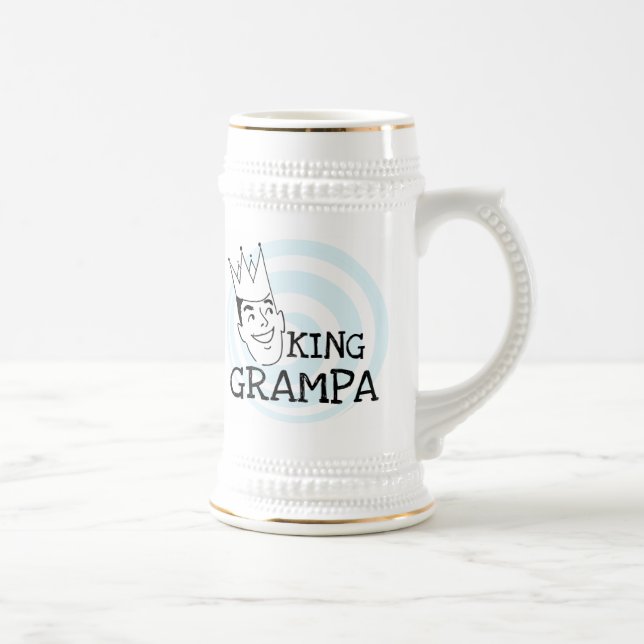 Jarra De Cerveza Camisetas y regalos King Grampa (Derecha)