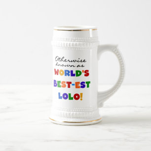 Jarra De Cerveza Camisetas y regalos más conocidos de Lolo