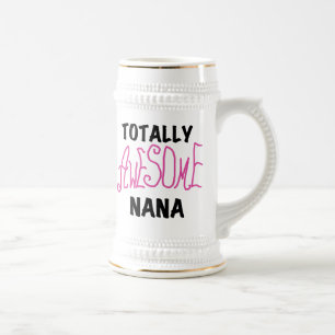 Jarra De Cerveza Camisetas y regalos rosados totalmente