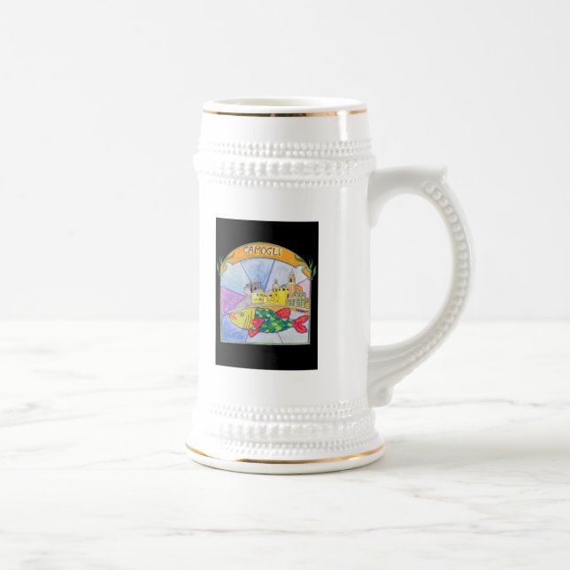 Jarra De Cerveza Camogli Fish (Derecha)