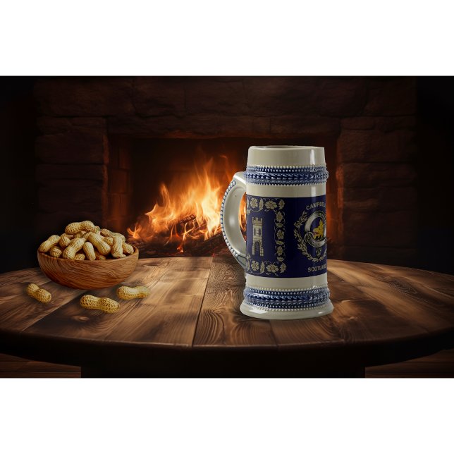 Jarra De Cerveza Campbell Clan Castle Beer Stein personalizado (Subido por el creador)