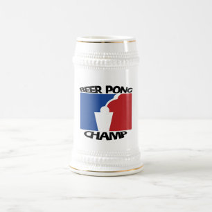 Jarra De Cerveza Campeón de Beer Pong Stein
