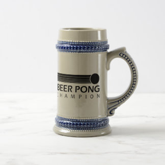 Jarra De Cerveza Campeón de Pong de la cerveza