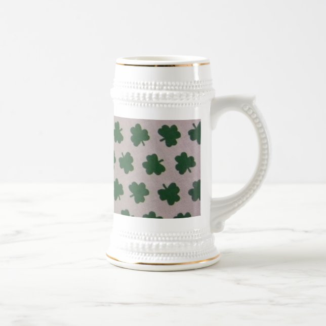 Jarra De Cerveza Campo de Shamrock (Derecha)