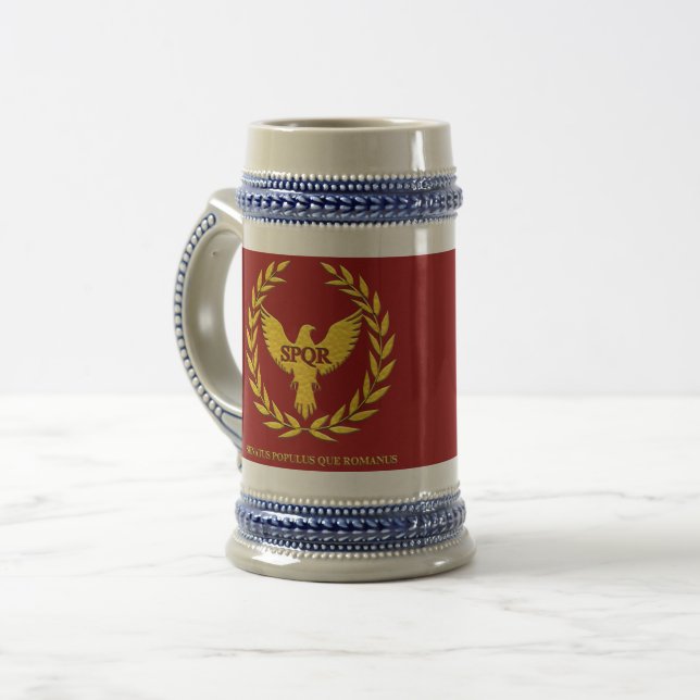 Jarra De Cerveza Caneca de Cerveja (Bear Mug) Águia Romana (Anverso izquierdo)