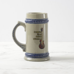 Jarra De Cerveza cantos de guitarra positivos para guitarristas