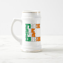 Jarra De Cerveza Caramba, soy irlandés