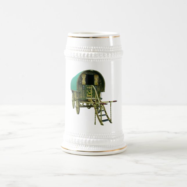 Jarra De Cerveza Caravana gitana del bowtop (Centro)