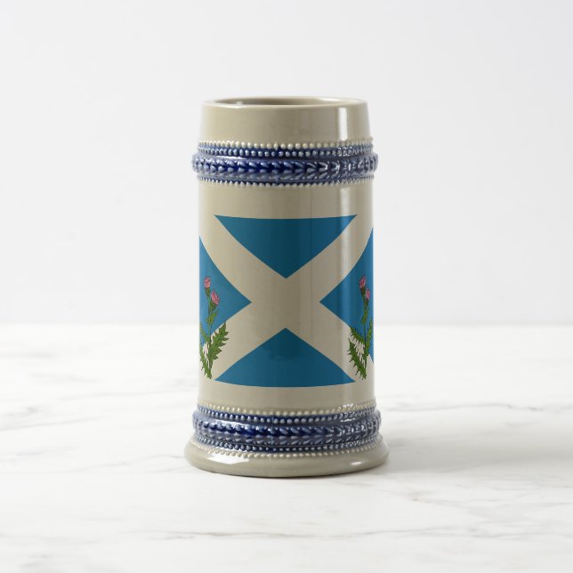 Jarra De Cerveza Cardo escocés (Centro)