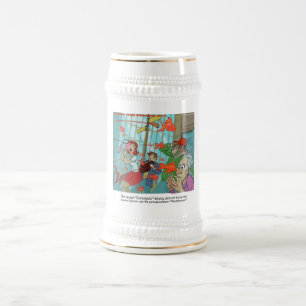 Jarra De Cerveza Carpnado: Una Tormenta De Peces Dorados
