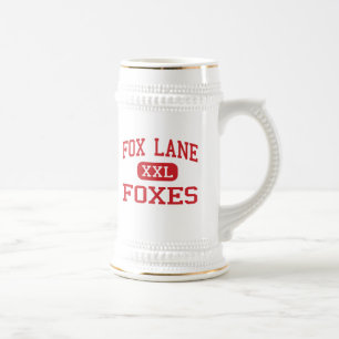 Jarra De Cerveza Carril del Fox - zorros - High School secundaria -