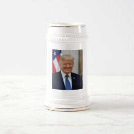 Jarra De Cerveza Casa Blanca del presidente estadounidense Donald T