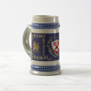 Jarra De Cerveza Cassidy/O'Cassidy Irish Shield Griffin Stein