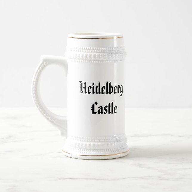 Jarra De Cerveza Castillo de Heidelberg - Stein (Izquierda)