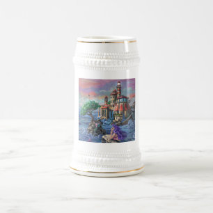 Jarra De Cerveza Castillo de Sirena