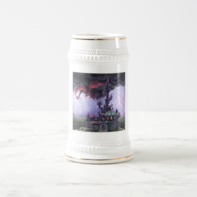 Jarra De Cerveza Castillo del Dragón (Centro)