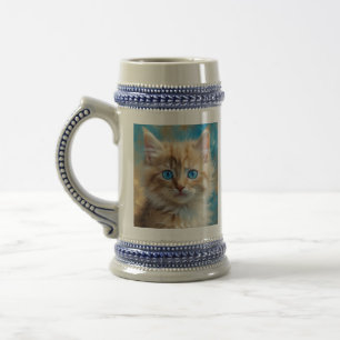 Jarra De Cerveza Cat-37823 Adorable Cute