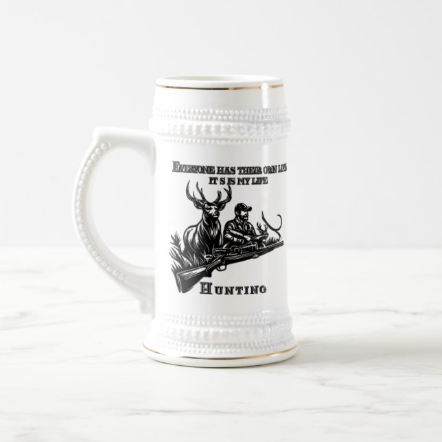 Jarra De Cerveza Caza (Izquierda)