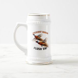 Jarra De Cerveza Caza de faisanes