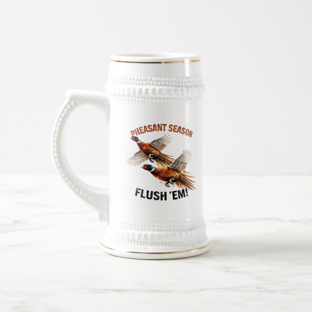 Jarra De Cerveza Caza de faisanes  (Izquierda)