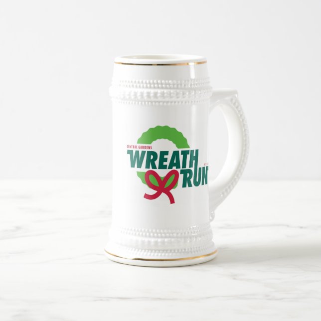 Jarra De Cerveza Central Gardens Wreath Run Stein (Anverso derecho)