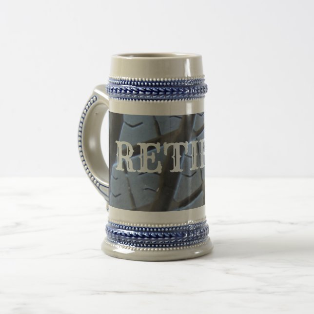 Jarra De Cerveza Cerámica de retiro de artesanías Stein (Anverso izquierdo)