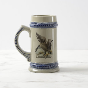 Jarra De Cerveza Cerdo de Canadá, arte