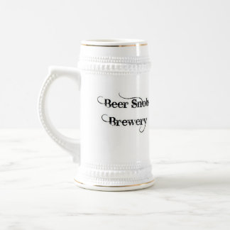 Jarra De Cerveza Cervecería Stein del snob de la cerveza