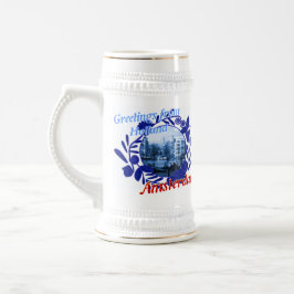 Jarra De Cerveza Cerveza azul Stein de Delft Amsterdam Holanda