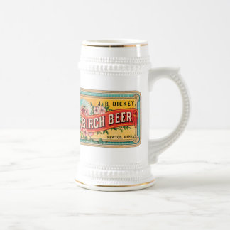 Jarra De Cerveza Cerveza Birch JB Dickey, Newton Kansas, Steins, Mu