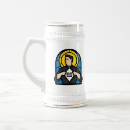 Jarra De Cerveza Cerveza clásica Stein de los frikis católicos