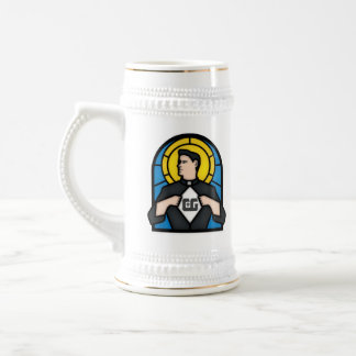 Jarra De Cerveza Cerveza clásica Stein de los frikis católicos
