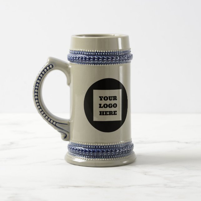 Jarra De Cerveza Cerveza con logotipo personalizado de empresa come (Izquierda)
