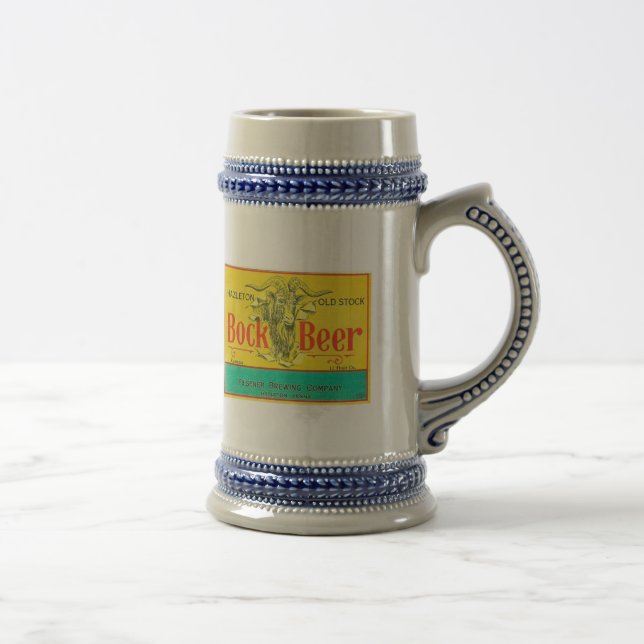 Jarra De Cerveza Cerveza de Bock de Hazleton Stein (Derecha)