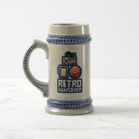 Cerveza de cerámica Stein del logotipo de RHP