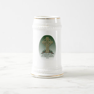 Jarra De Cerveza Cerveza de cerámica Stein del navidad irlandés d
